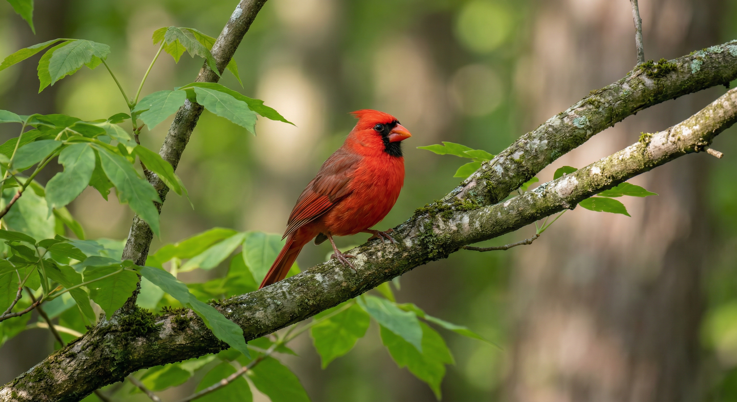 红雀（Northern Cardinal）
